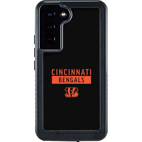 NFL Cincinnati Bengals Black Performance Series Galaxy S23 Plus Waterproof Case