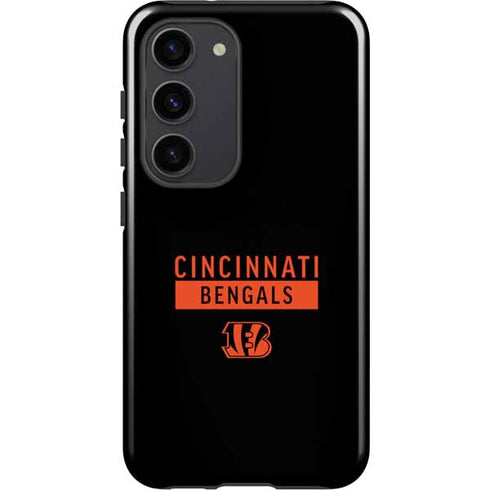NFL Cincinnati Bengals Black Performance Series Galaxy S23 Pro Case