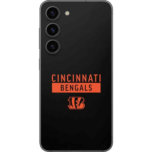 NFL Cincinnati Bengals Black Performance Series Galaxy S23 Skin