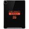 NFL Cincinnati Bengals Black Performance Series iPad Pro 12.9in (2020) Clear Case