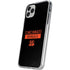NFL Cincinnati Bengals Black Performance Series iPhone 11 Pro Clear Case