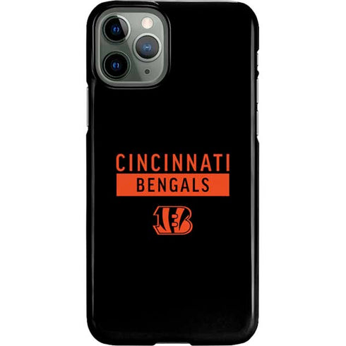 NFL Cincinnati Bengals Black Performance Series iPhone 11 Pro Lite Case