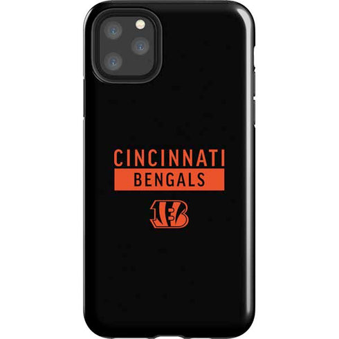 NFL Cincinnati Bengals Black Performance Series iPhone 11 Pro Max Impact Case