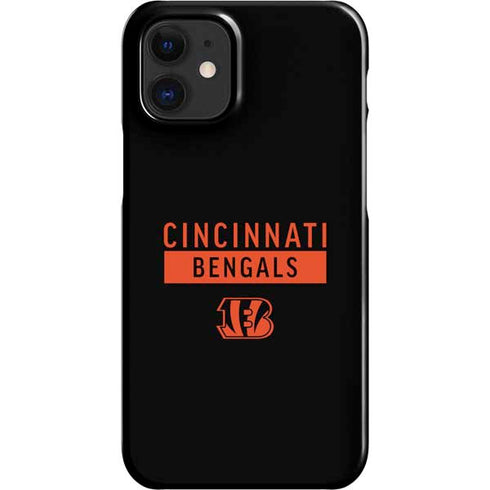 NFL Cincinnati Bengals Black Performance Series iPhone 12 Mini Lite Case