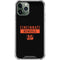 NFL Cincinnati Bengals Black Performance Series iPhone 12 Pro Clear Case