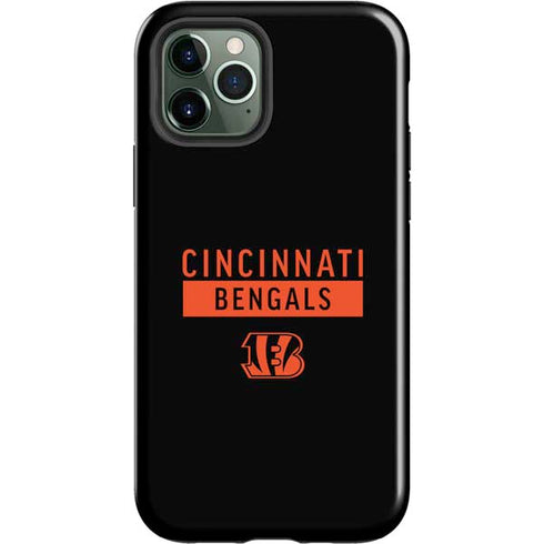 NFL Cincinnati Bengals Black Performance Series iPhone 12 Pro Impact Case
