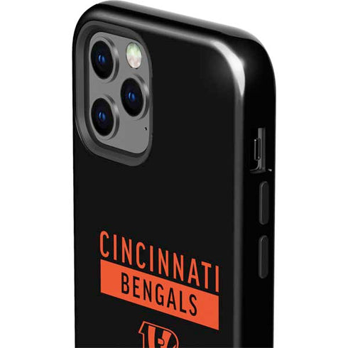 NFL Cincinnati Bengals Black Performance Series iPhone 12 Pro Impact Case