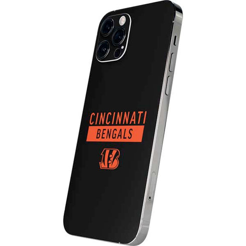NFL Cincinnati Bengals Black Performance Series iPhone 12 Pro Max Skin