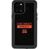 NFL Cincinnati Bengals Black Performance Series iPhone 12 Pro Max Waterproof Case