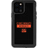 NFL Cincinnati Bengals Black Performance Series iPhone 12 Pro Waterproof Case