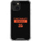 NFL Cincinnati Bengals Black Performance Series iPhone 13 Clear Case