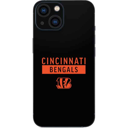 NFL Cincinnati Bengals Black Performance Series iPhone 13 Mini Skin