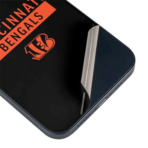 NFL Cincinnati Bengals Black Performance Series iPhone 13 Mini Skin