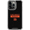 NFL Cincinnati Bengals Black Performance Series iPhone 13 Pro Clear Case