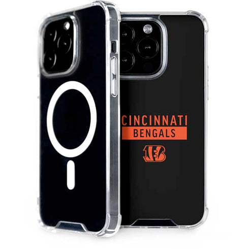 NFL Cincinnati Bengals Black Performance Series iPhone 13 Pro MagSafe Case