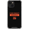 NFL Cincinnati Bengals Black Performance Series iPhone 14 Clear Case