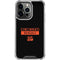 NFL Cincinnati Bengals Black Performance Series iPhone 15 Pro Clear Case