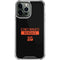 NFL Cincinnati Bengals Black Performance Series iPhone 14 Pro Max Clear Case