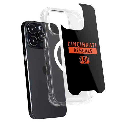 NFL Cincinnati Bengals Black Performance Series iPhone 15 Pro Max MagSafe Case