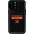 NFL Cincinnati Bengals Black Performance Series iPhone 14 Pro Max Waterproof Case