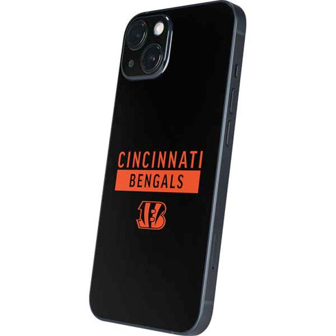 NFL Cincinnati Bengals Black Performance Series iPhone 14 Skin