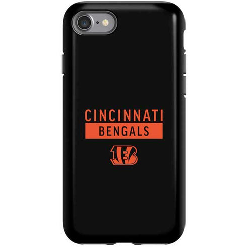 NFL Cincinnati Bengals Black Performance Series iPhone SE (2nd & 3rd Gen) Pro Case