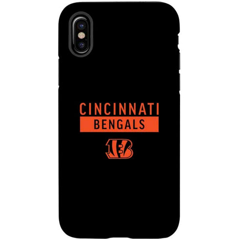 NFL Cincinnati Bengals Black Performance Series iPhone X Pro Case