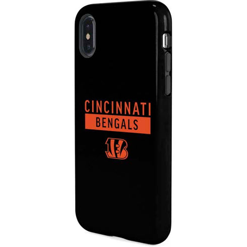 NFL Cincinnati Bengals Black Performance Series iPhone X Pro Case
