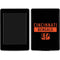 NFL Cincinnati Bengals Black Performance Series Amazon Kindle Skin