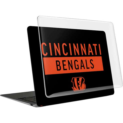 NFL Cincinnati Bengals Black Performance Series MacBook Air 13in M1 (2021) Case plus Skin