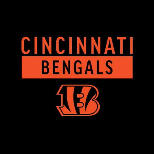 NFL Cincinnati Bengals Black Performance Series Moto E5 Play Skin