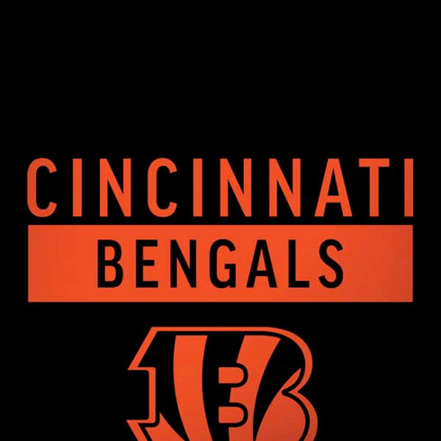 NFL Cincinnati Bengals Black Performance Series Moto G6 Skin