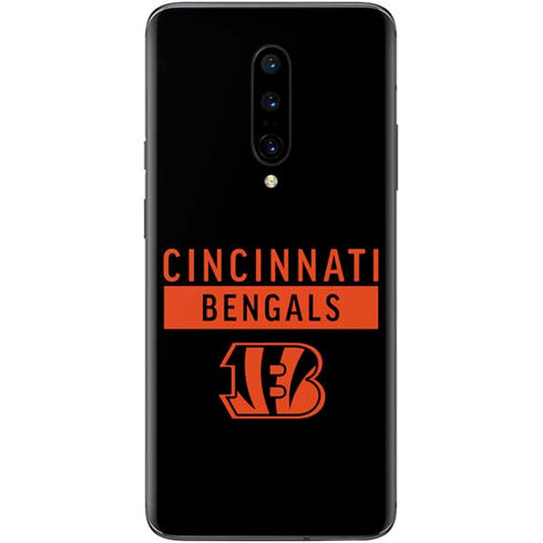 NFL Cincinnati Bengals Black Performance Series OnePlus 7 Pro Skin