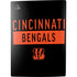 NFL Cincinnati Bengals Black Performance Series PS5 Console Skin