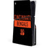 NFL Cincinnati Bengals Black Performance Series PS5 Slim Disk Console Skin