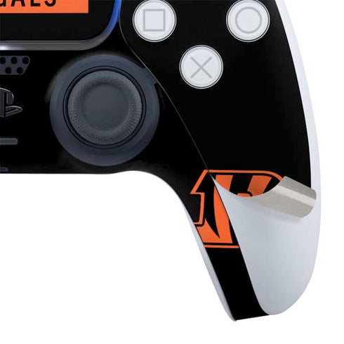 NFL Cincinnati Bengals Black Performance Series PS5 Slim Digital Edition Bundle Skin