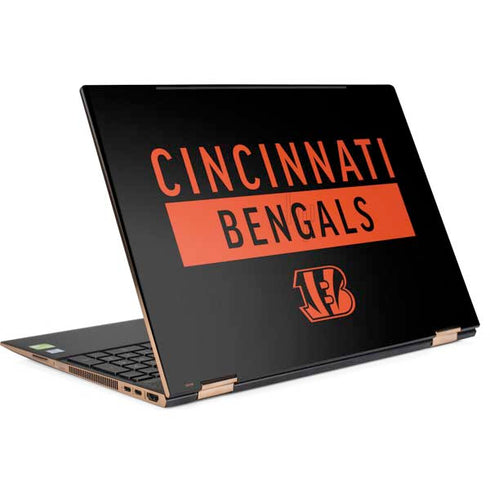 NFL Cincinnati Bengals Black Performance Series HP Spectre Skin