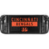 NFL Cincinnati Bengals Black Performance Series Steam Deck Handheld Gaming Computer Skin