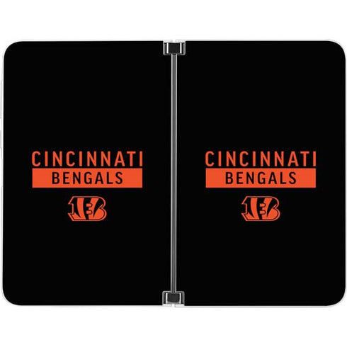 NFL Cincinnati Bengals Black Performance Series Surface Duo Skin