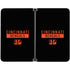 NFL Cincinnati Bengals Black Performance Series Surface Duo Skin