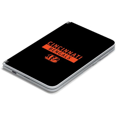 NFL Cincinnati Bengals Black Performance Series Surface Duo Skin