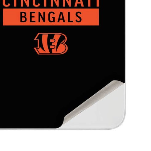 NFL Cincinnati Bengals Black Performance Series Surface Duo Skin