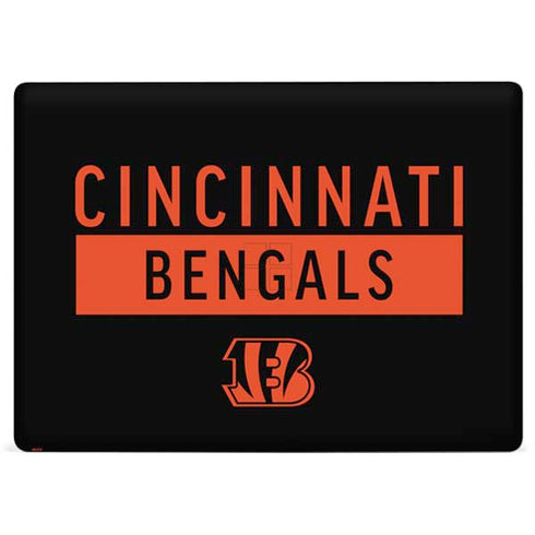 NFL Cincinnati Bengals Black Performance Series Surface Laptop 2 Skin