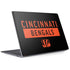 NFL Cincinnati Bengals Black Performance Series Surface Laptop 3 13.5in Skin