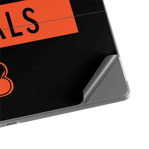 NFL Cincinnati Bengals Black Performance Series Surface Pro 8 Skin
