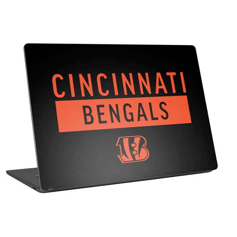 NFL Cincinnati Bengals Black Performance Series Universal Laptop 15in (12.2 x 8.8in) Skin