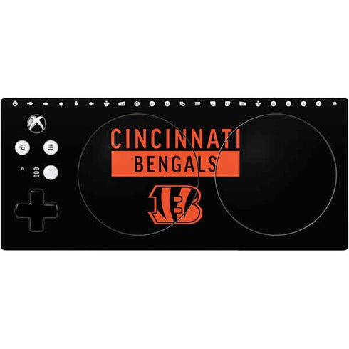 NFL Cincinnati Bengals Black Performance Series Xbox Adaptive Controller Skin