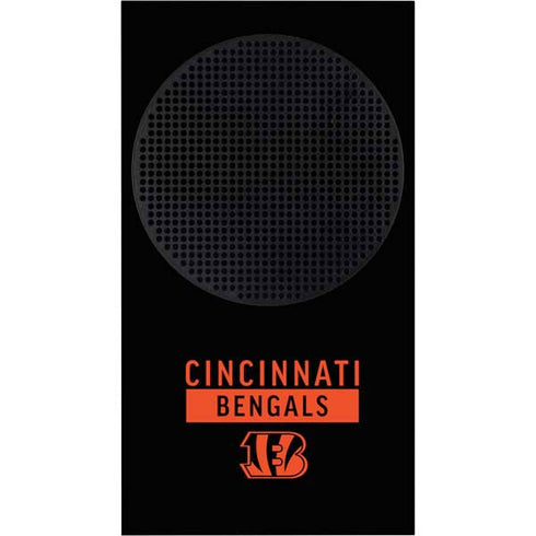 NFL Cincinnati Bengals Black Performance Series Xbox Series S Bundle Skin