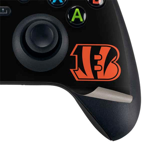 NFL Cincinnati Bengals Black Performance Series Xbox Series X Controller Skin