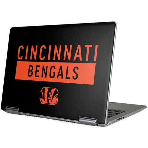 NFL Cincinnati Bengals Black Performance Series Yoga 710 14in Skin